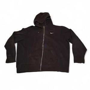 Nike Men's Black zip up Hoodie Jacket